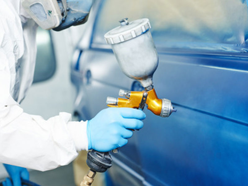 fasi di verniciatura auto nuova carrozzeria levante bologna