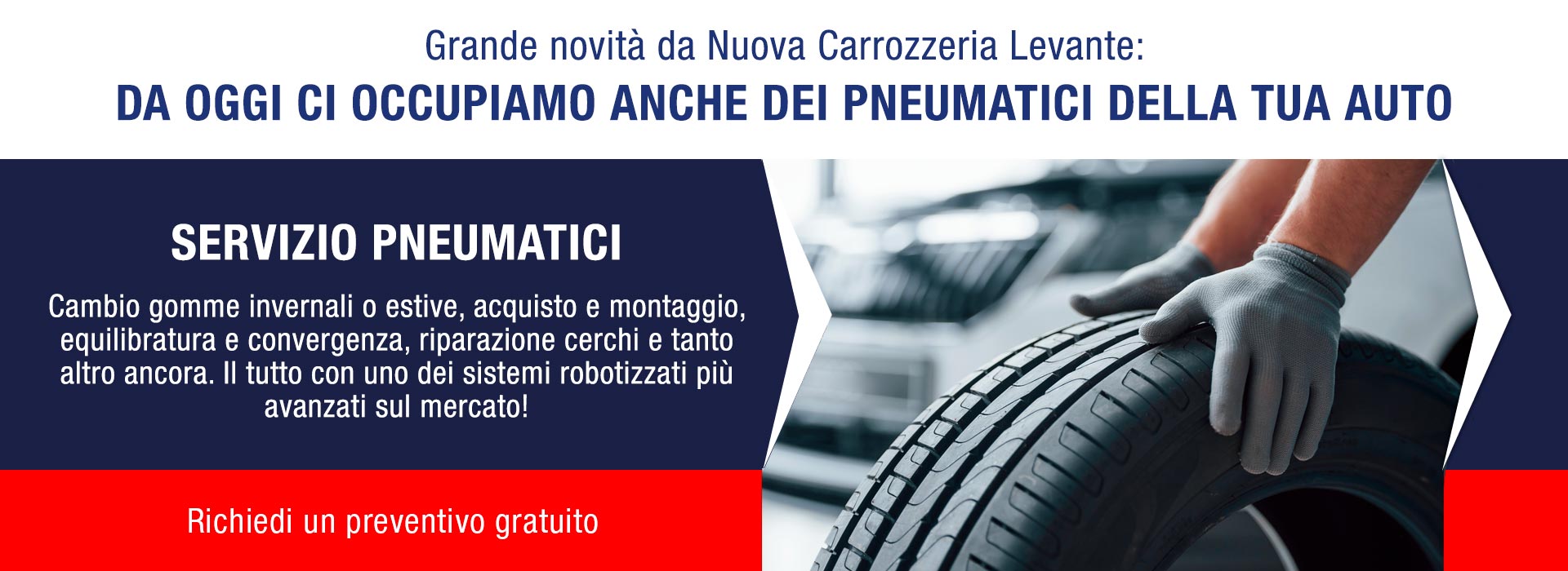Slide Servizio Pneumatici A Bologna